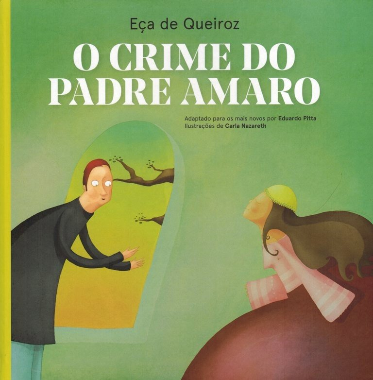 Capa da edição Glaciar / Pingo Doce de O Crime do Padre Amaro