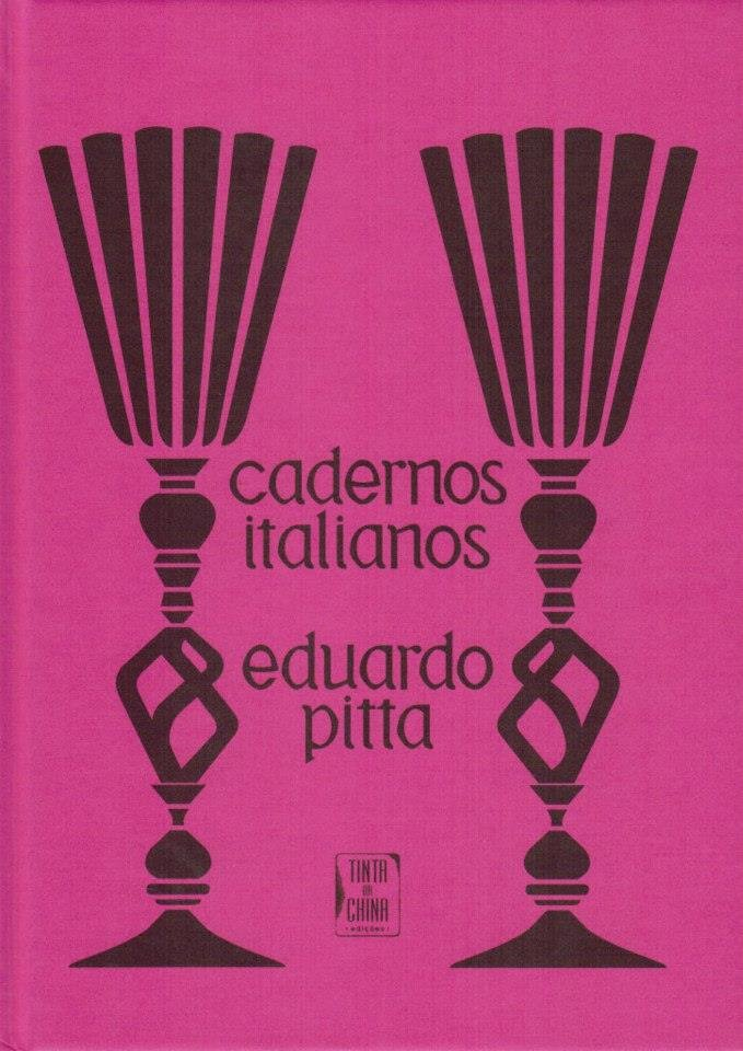 Capa de Cadernos Italianos, de Eduardo Pitta