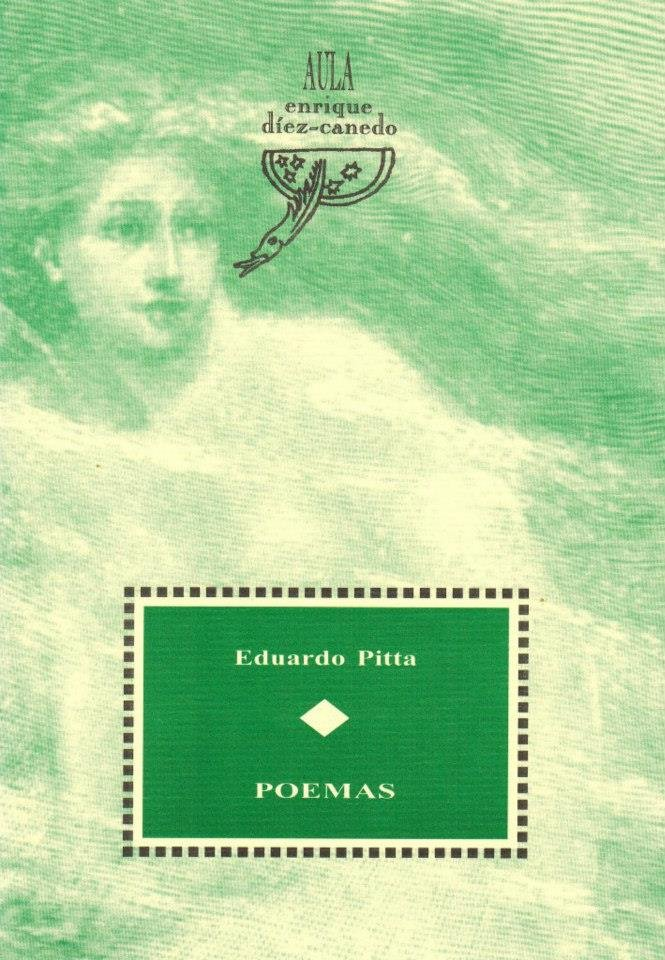 Capa de Poemas, de Eduardo Pitta, Aula Enrique Díez-Canedo
