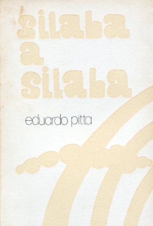 Capa de Sílaba a Sílaba, de Eduardo Pitta