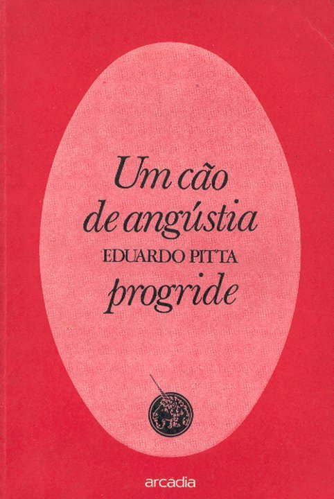Capa de Um Cão de Angústia Progride, de Eduardo Pitta